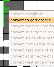 Converting Selected Wall Tiles